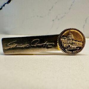 Vintage Silvio O Conte House of Representatives Gold Tone Pin
